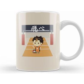 Humuts Chibi Yu x Nishinoya Haikyuu Anime Kupa Bardak