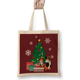Humuts Chip N Dale Around the Christmas Tree Bez Kadın Günlük Çanta