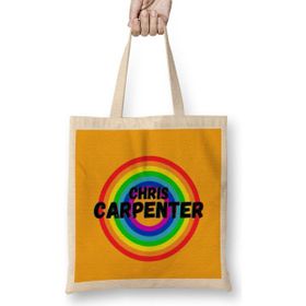 Humuts Chris Carpenter Baseball Gifts Vintage Retro Rainbow for Boys and Dad Bez Kadın Günlük Çanta