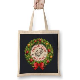 Humuts Christmas All Star Xenomorph Alien Wreath Bez Kadın Günlük Çanta