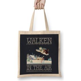 Humuts Christopher Walken in the Air Snow Man Christmas Knit Bez Çanta