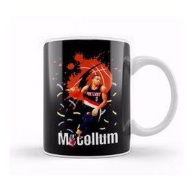 Humuts Cj Mccollum Vintage Art Legend Basketball Gift Vintage Retro Style Kupa Bardak