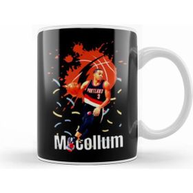 Humuts Cj Mccollum Vintage Art Legend Basketball Gift Vintage Retro Style Kupa Bardak
