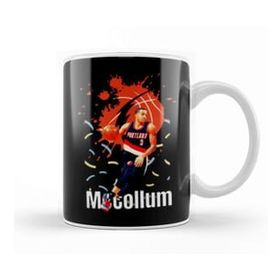 Humuts Cj Mccollum Vintage Art Legend Basketball Gift Vintage Retro Style Kupa Bardak