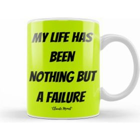 Humuts Claude Monet Quotes Gifts Vintage Retro Rainbow Style Kupa Bardak