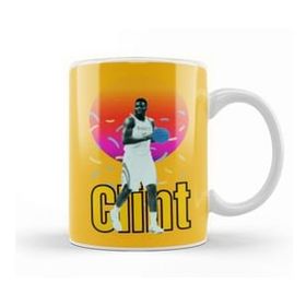 Humuts Clint Capela Vintage Art Legend Basketball Gift Kupa Bardak