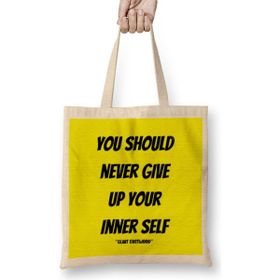 Humuts Clint Eastwood Quotes Gift - Vintage Retro Rainbow Style Bez Kadın Günlük Çanta