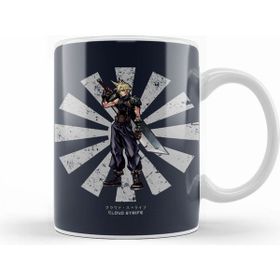 Humuts Cloud Strife Retro Japanese Final Fantasy Kupa Bardak
