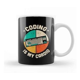 Humuts Coding Is My Cardio Fitness Gym Workout Mens S 03 Kupa Bardak