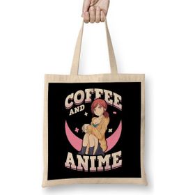 Humuts Coffee and Anime Cute Kawaii Girl Coffee Cup Bez Çanta