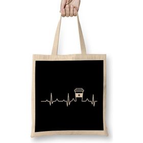 Humuts Coffee Heartbeat Coffee Cup Caffeine Lovers Bez Çanta
