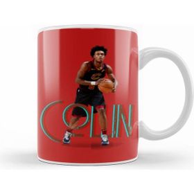 Humuts Collin Sexton Vintage Art Legend Basketball Gift Kupa Bardak