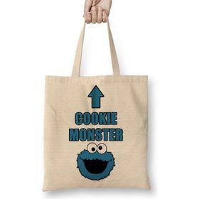 Humuts Cookie Monster Kurabiye Canavarı Bez Çanta