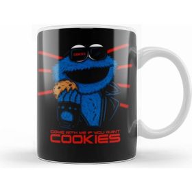 Humuts Cookie Monster the Cookienator Beyaz Kupa