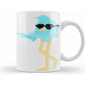 Humuts Cool Bird Beyaz Kupa