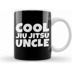 Humuts Cool Jiu Jitsu Uncle Funny Bjj Jiu Jitsu Mma Uncle Beyaz Kupa