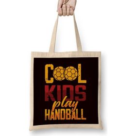 Humuts Cool Kids Play Handball Handballer Ball Sports Team Player Bez Çanta