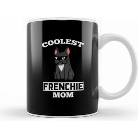 Humuts Coolest Cream French Bulldog Mom 01 Beyaz Kupa