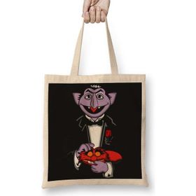Humuts Count Von The Countfather Açık Bej Uzun Saplı Bez Çanta