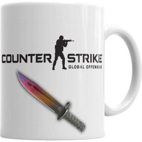 Humuts Counter Strike Cs Go Fade Knıfe Kupa Bardak