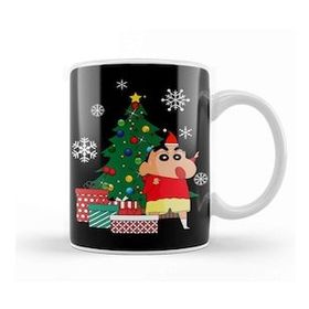 Humuts Crayon Shin Chan Around The Christmas Tree Kupa Bardak