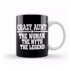 Humuts Crazy Aunt The Woman Myth Legend Funny Auntie Kupa Bardak