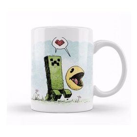 Humuts Creeper Minecraft Pac And Pal Kupa Bardak