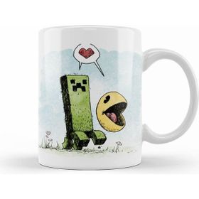 Humuts Creeper Minecraft Pac And Pal Kupa Bardak