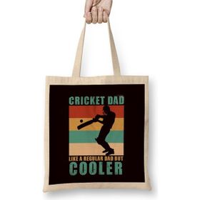 Humuts Cricket Dad Father Cricketer Bowler Pitch Sports Bez Çanta