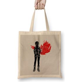Humuts Crimson Touka Açık Bej Uzun Saplı Bez Çanta