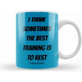 Humuts Cristiano Ronaldo Quotes Art Gift Vintage Retro Style Beyaz Kupa