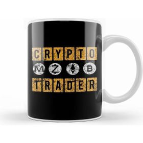 Humuts Crypto Trader Bitcoin Blockchain Distressed Beyaz Kupa