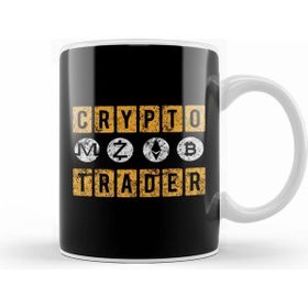 Humuts Crypto Trader Bitcoin Blockchain Distressed Beyaz Kupa