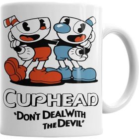 Humuts Cuphead 02 Beyaz Kupa