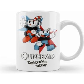 Humuts Cuphead And Mugman Beyaz Kupa