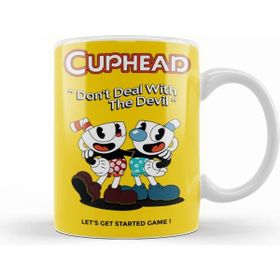 Humuts Cuphead Dont Deal With The Devil Beyaz Kupa