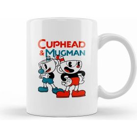 Humuts Cuphead Mugman Beyaz Kupa