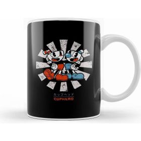 Humuts Cuphead Retro Japanese Beyaz Kupa