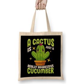 Humuts Cute A Cactus Is Just A Really Aggressive Cucumber Bez Çanta