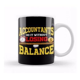 Humuts Cute Accountants Do It Without Losing Balance Pun Kupa Bardak