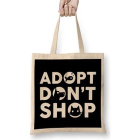 Humuts Cute Adopt Don T Shop Rescue Pet Owners & Lovers Bez Çanta