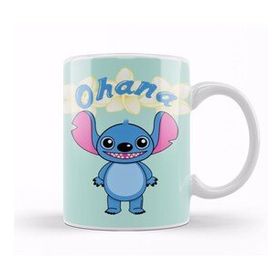 Humuts Cute Alien Stitch Ohana Kupa Bardak