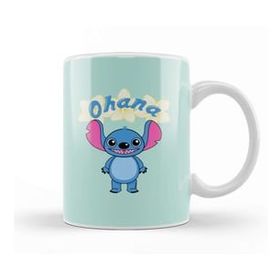 Humuts Cute Alien Stitch Ohana Kupa Bardak