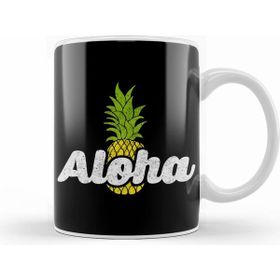 Humuts Cute Aloha Pineapple Hawaiian Fruit Theme Kupa Bardak