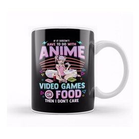 Humuts Cute Anime Gamer Girl Funny Kawaii Japanese Manga Kupa Bardak