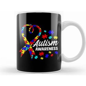 Humuts Cute Autism Awareness Autistic Unique Colorful Kupa Bardak