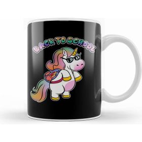 Humuts Cute Back To School Unicorn Student With Backpack Kupa Bardak
