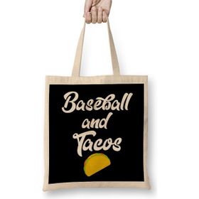 Humuts Cute Baseball And Tacos Base Ball Players Bez Çanta