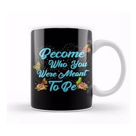 Humuts Cute Become Who You Were Meant To Be Butterfly Kupa Bardak