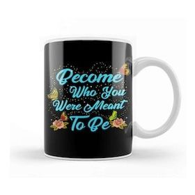 Humuts Cute Become Who You Were Meant To Be Butterfly Kupa Bardak